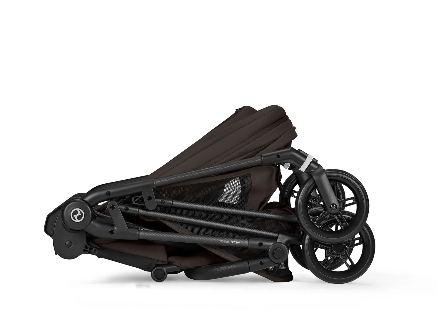 cybex melio carbon chocolate brown falt