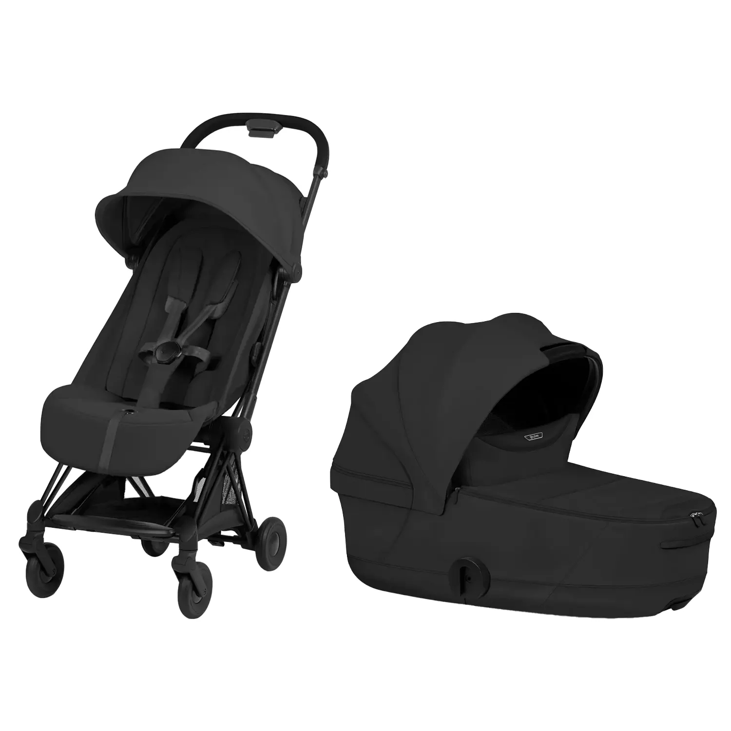 Cybex Coya Style Kombikinderwagen Matt Black Sepia Black