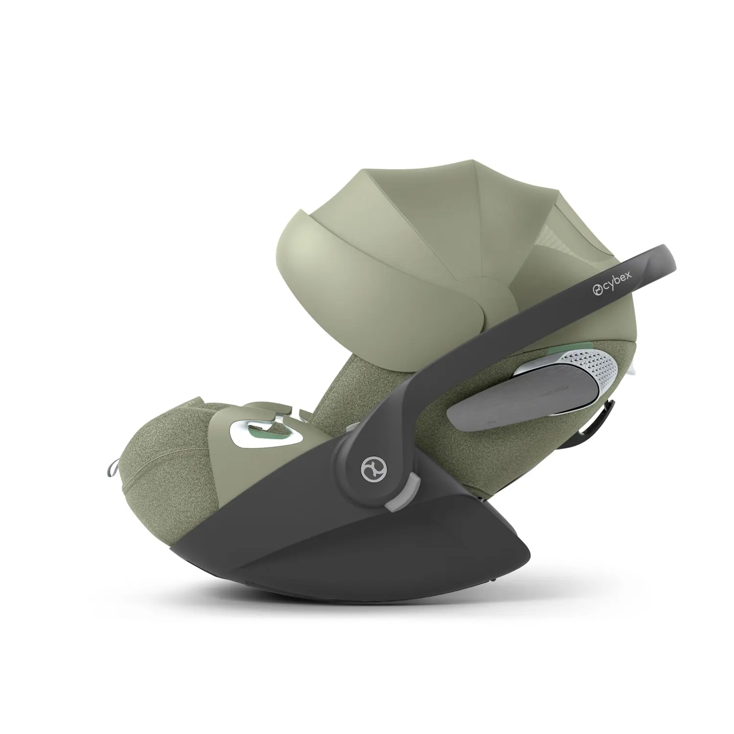 cybex cloud t plus sage green seite