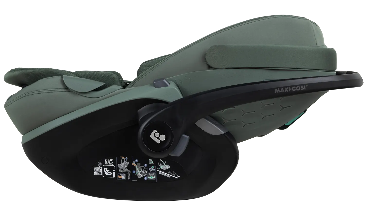 joolz maxi cosi pebble slide pro forest green liegen