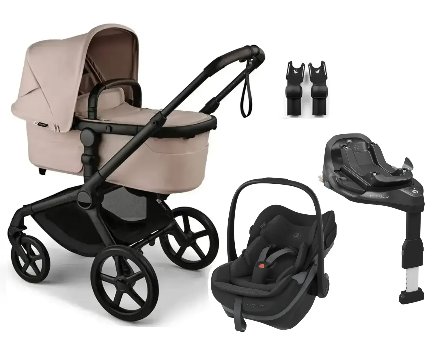 Bugaboo Fox 5 Renew 4-in-1 Set mit Pebble Silde Pro