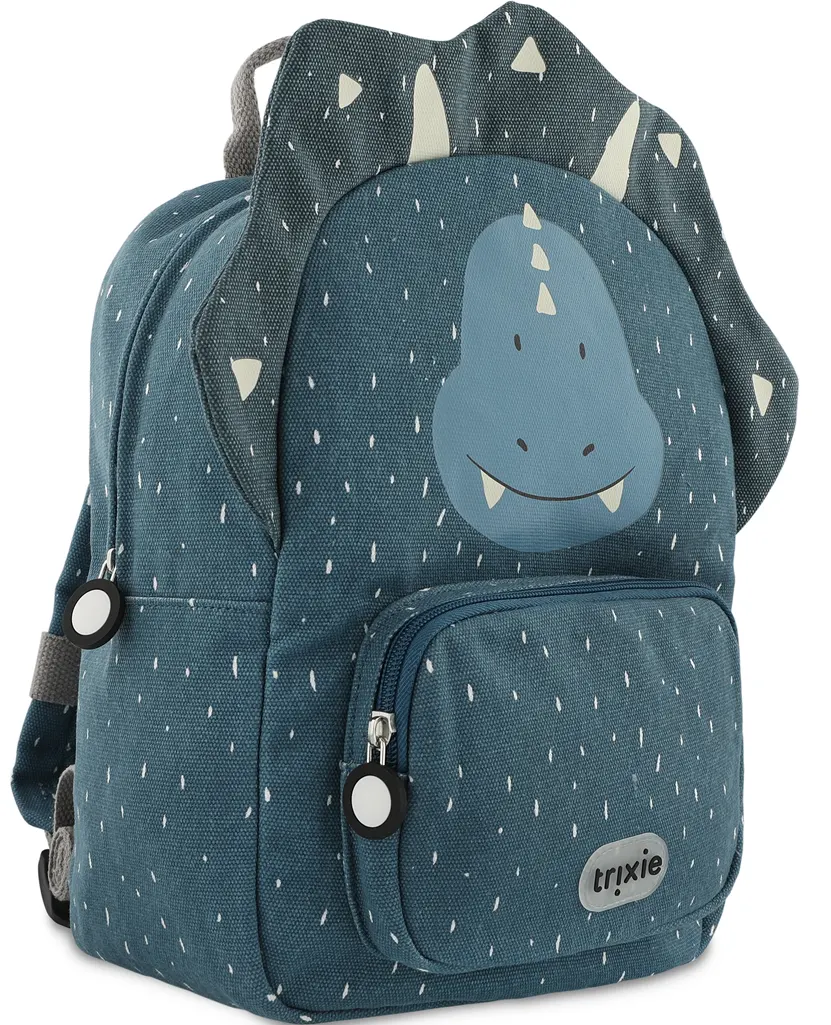 Trixie children's backpack small mrtriceratops side