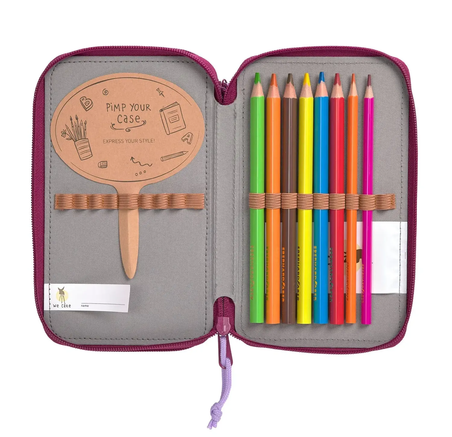 Lässig 3 Fach Federtasche Berry Zubehör