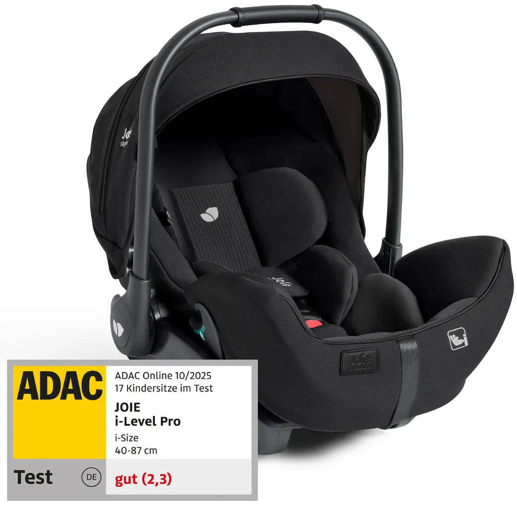Joie i-Level Pro Babyschale Eclipse ADAC Test
