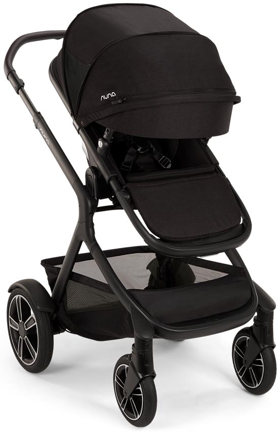 Nuna Demi Next caviar Kinderwagen mit Sonnendach