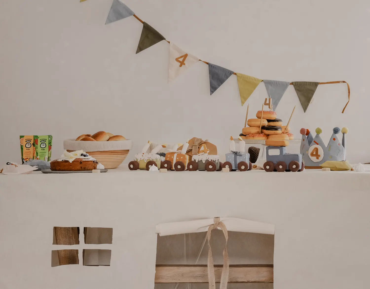 Fabelab Geburtstagsgirlande Blau lifestyle Zimmer