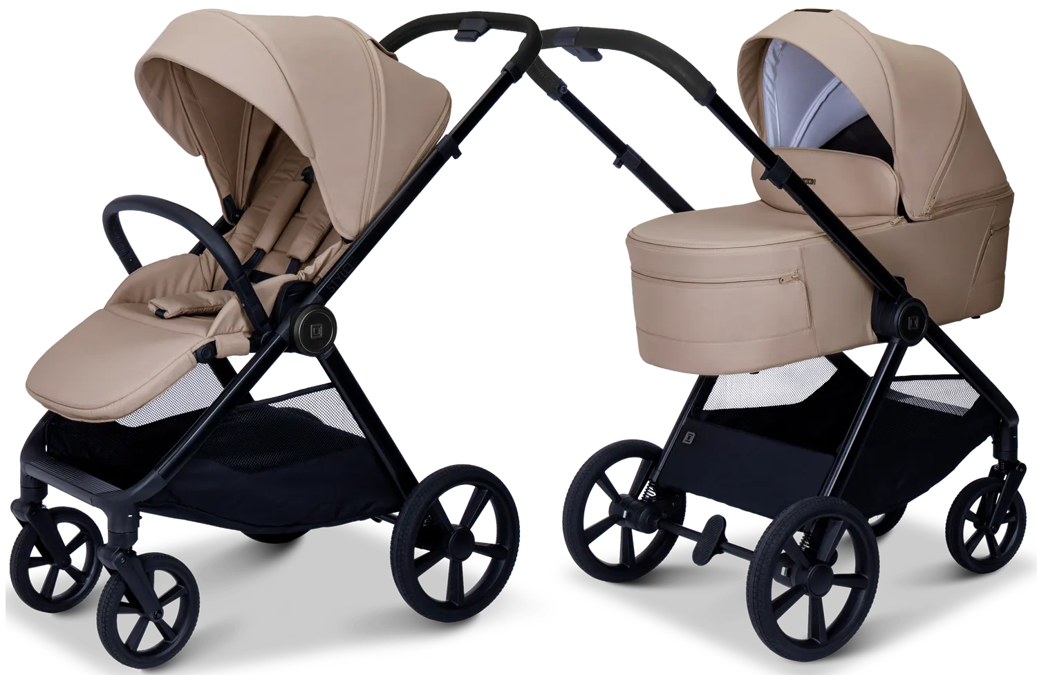 Moon Stylo Kinderwagen beige