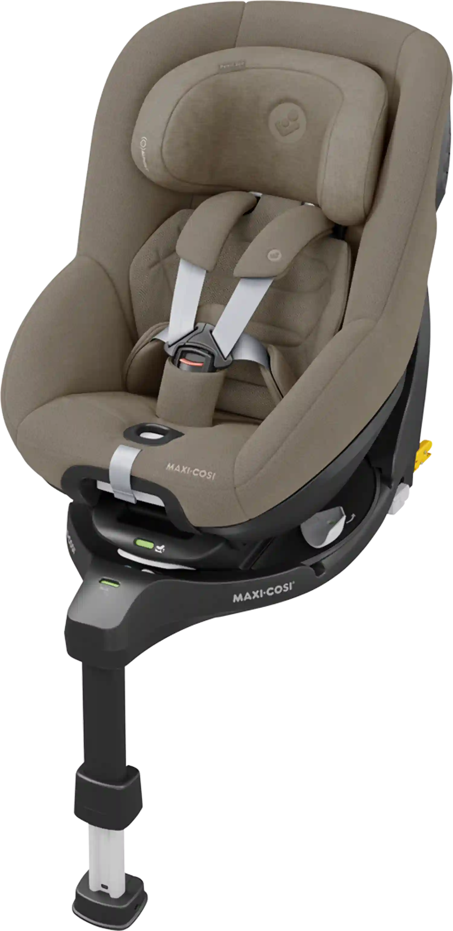 Installation Pearl 360 Pro Twillic Truffle auf FamilyFix 360 Pro ISOFIX Basis