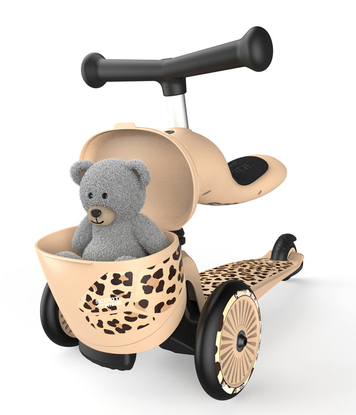 Scoot and Ride Highwaykick 1 Lifestyle Leopard Rutschauto