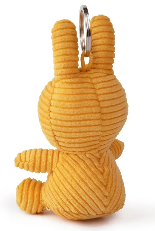 Miffy Schlüsselanhänger Cord gelb hinten