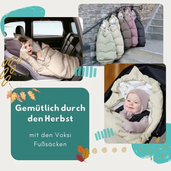 Voski Fußsack für Kinderwagen