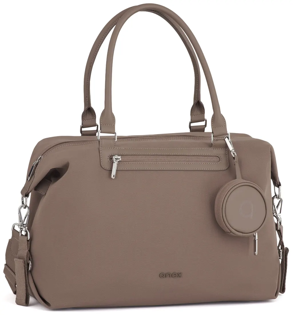 Anex Wickeltasche braun innen