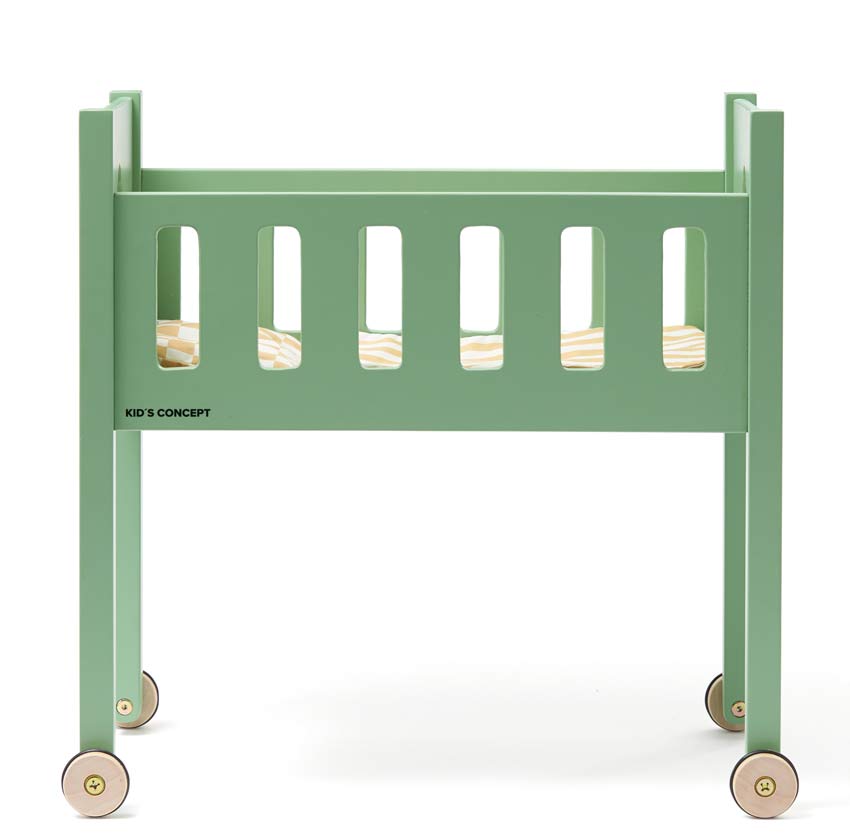 Kids Concept Puppenbett Carl Larson Grün