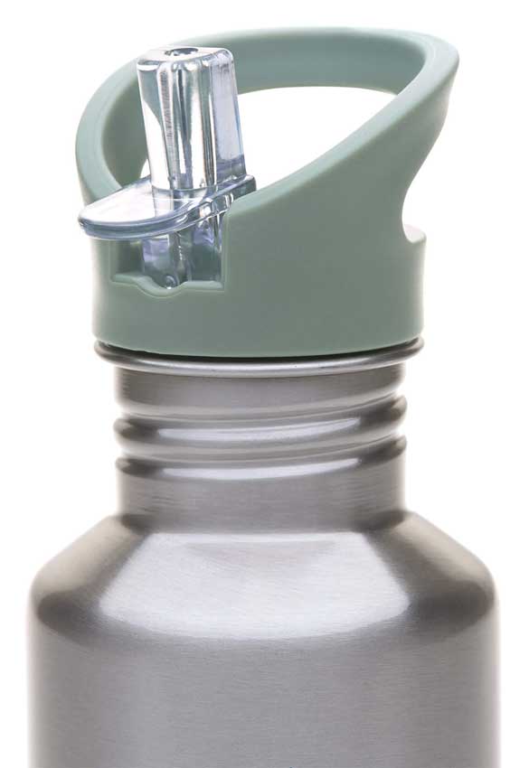 Lässig Trinkflasche Edelstahl Adventure Bus Sportverschluss