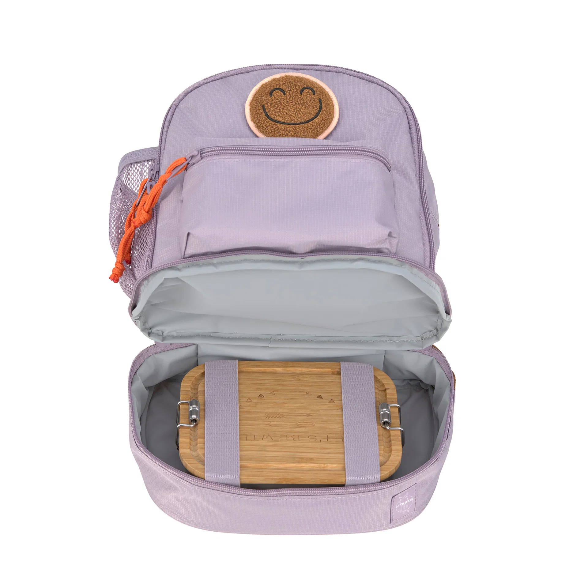 Lässig Kindergartenrucksack Lilac Brotdosenfach