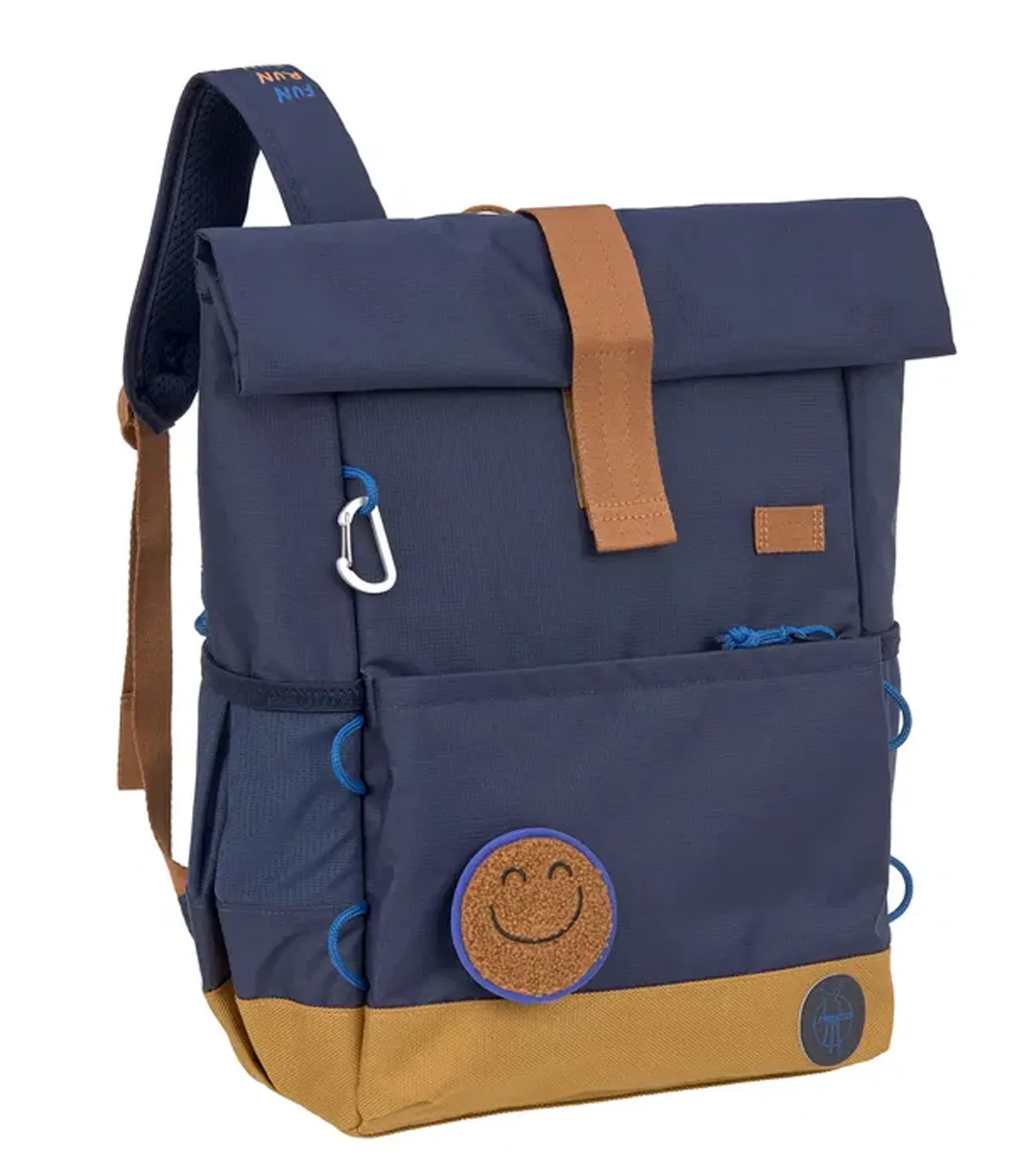 Lässig Kindergartenrucksack Mini Rolltop Navy