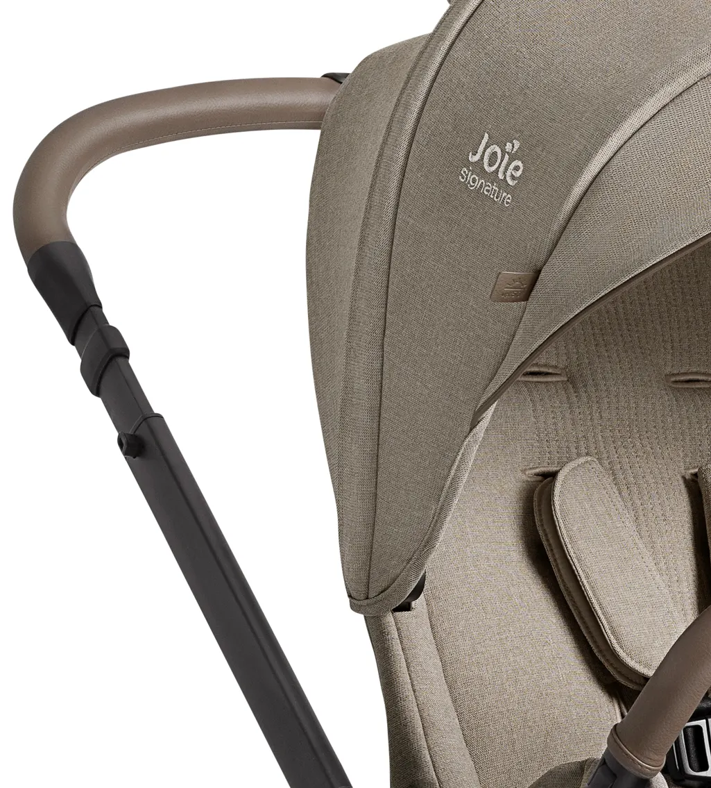 Joie Valora Kinderwagen verstellbarer verstellbarer Schiebegriff beige