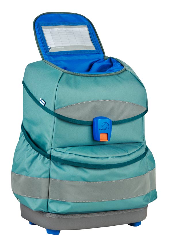 Finkid Schulranzen Set Buddy Trellis/ Deepteal