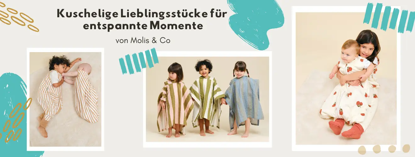 Molis&Co Schlafsäcke mit und ohne Füße