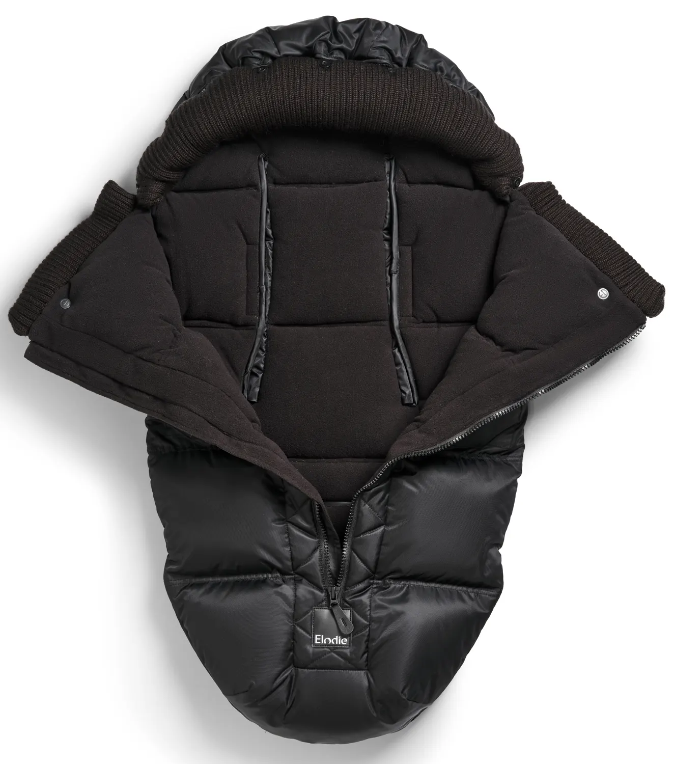 Elodie footmuff pilot black open