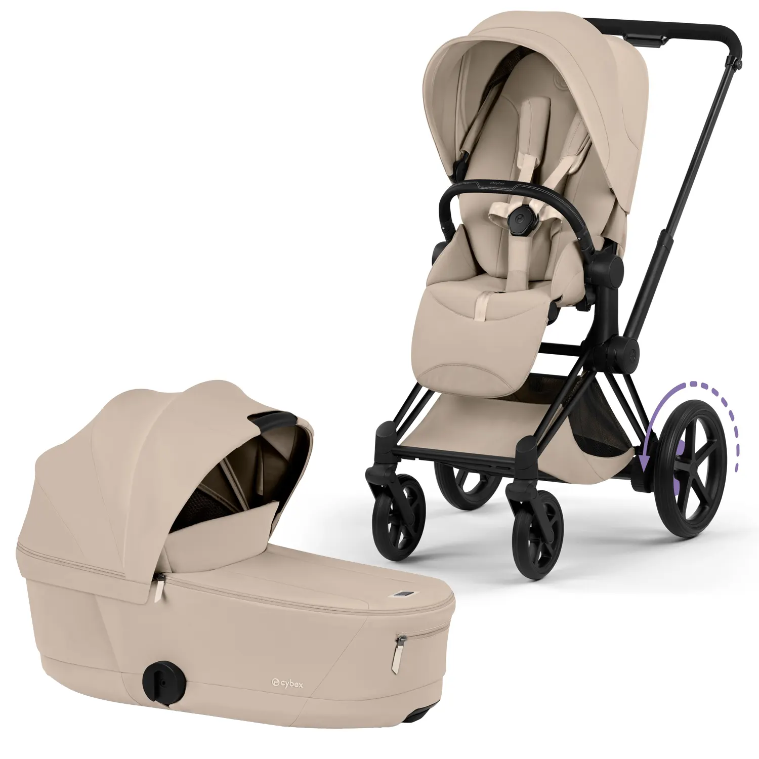 Matt Black / Cozy Beige