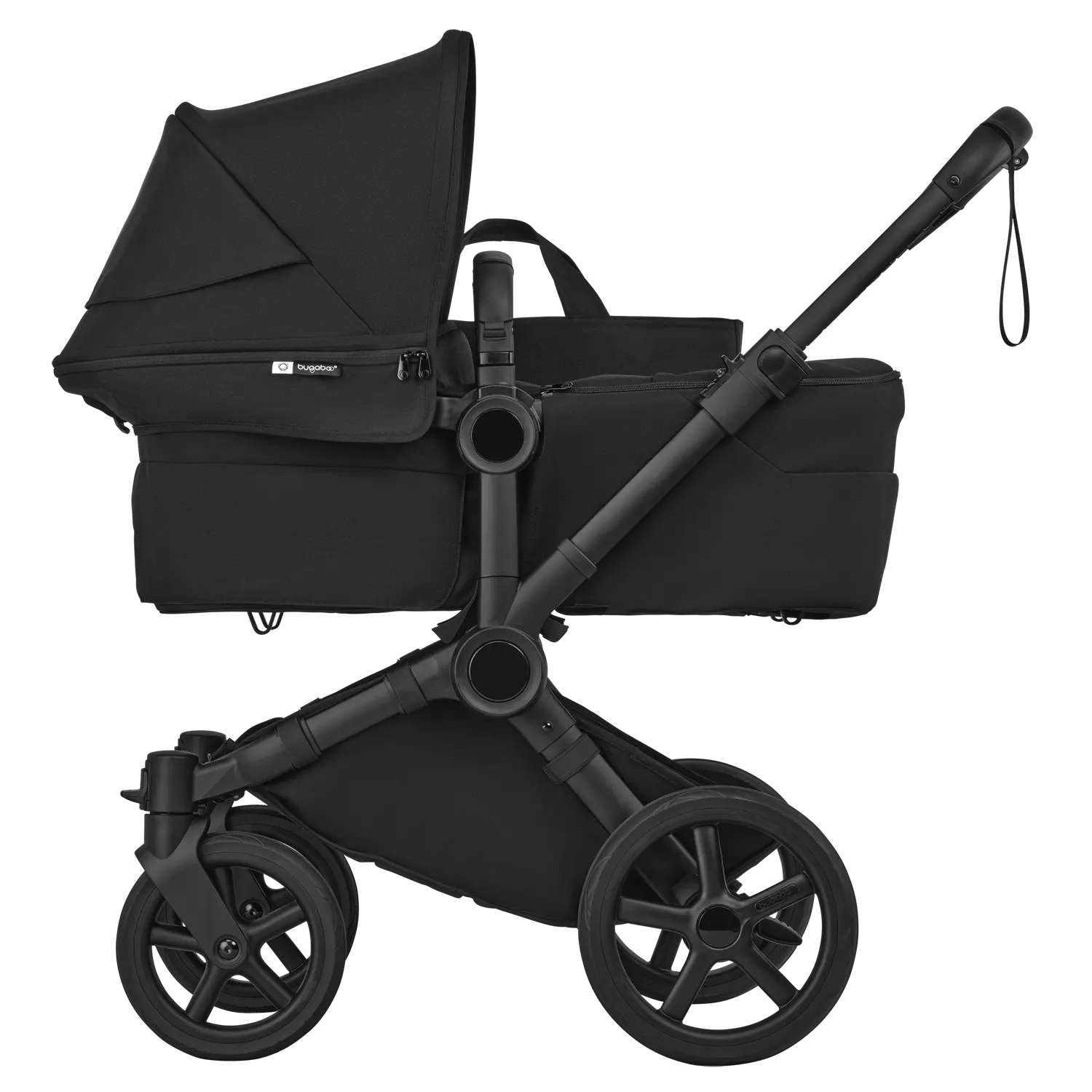 bugaboo donkey 6 heritage black mono seite wanne