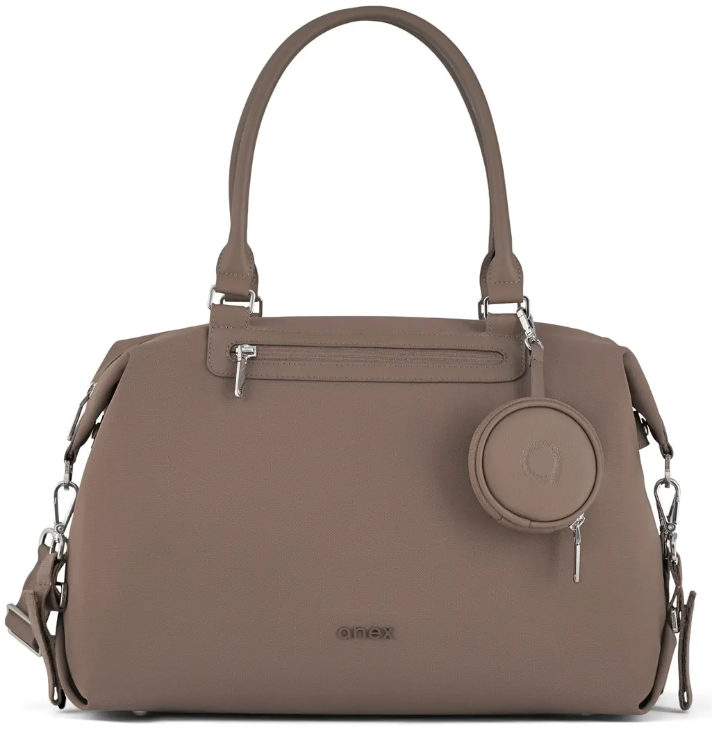 Anex Wickeltasche braun