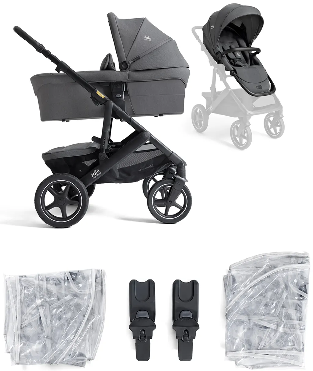 Joie Signature Vinca Kinderwagen Lieferumfang Ebony