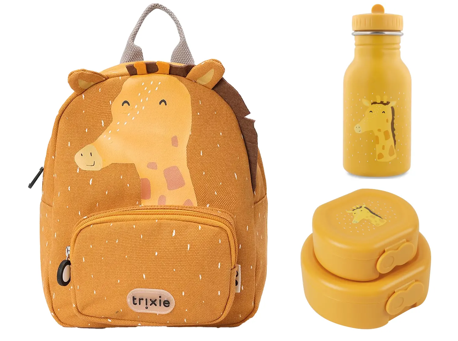 trixie rucksack 3 in 1 set mr giraffe