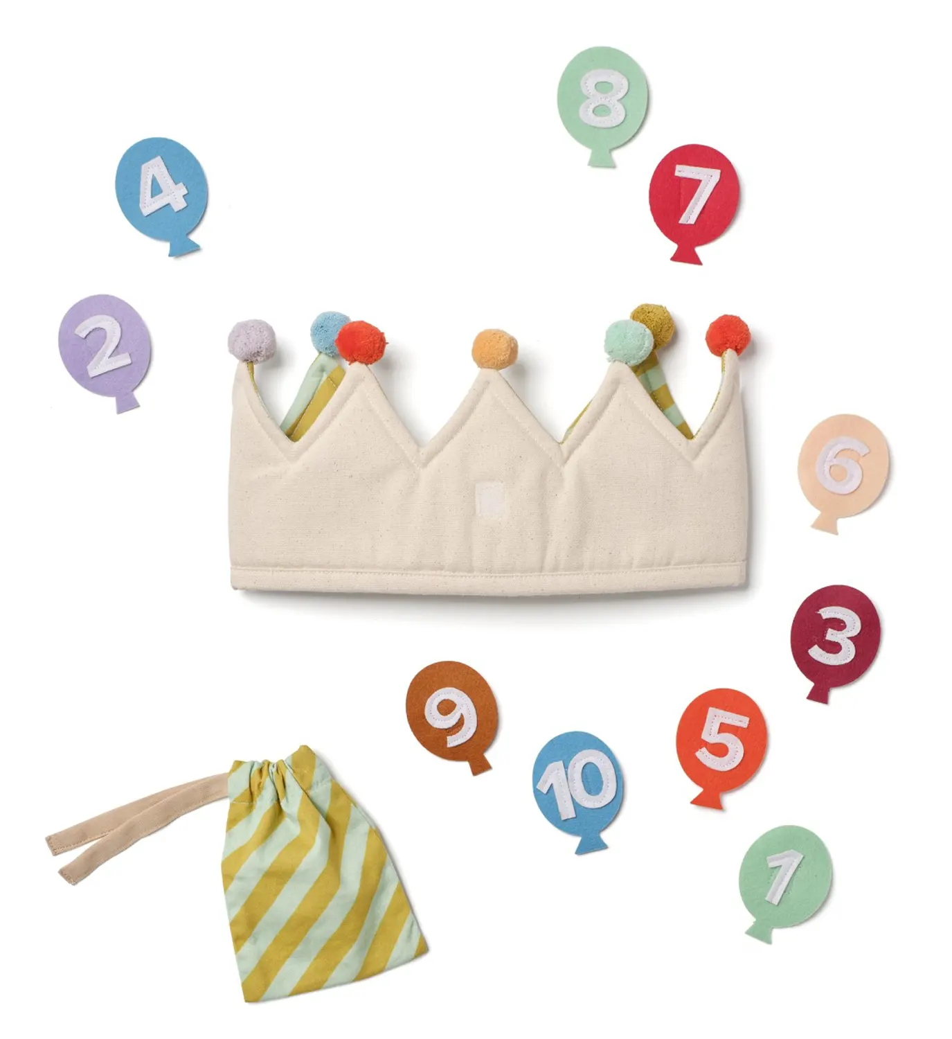 Kids Concept Kostüm Geburtstagskrone