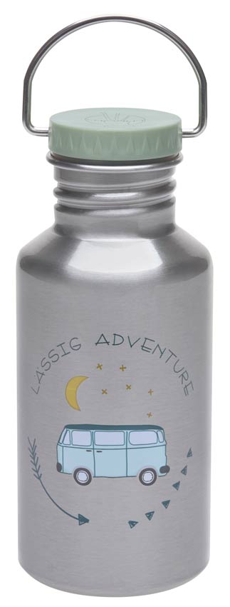 Lässig Trinkflasche Edelstahl