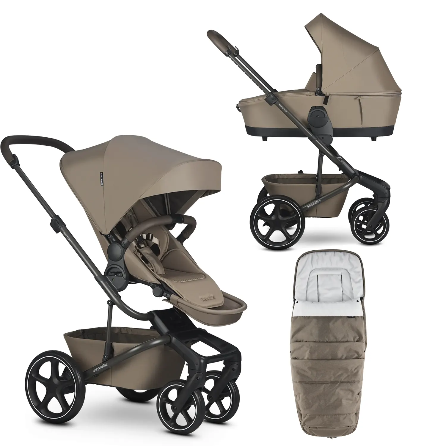 Easywalker Harvey NXT 2 in 1 Fußsack Set