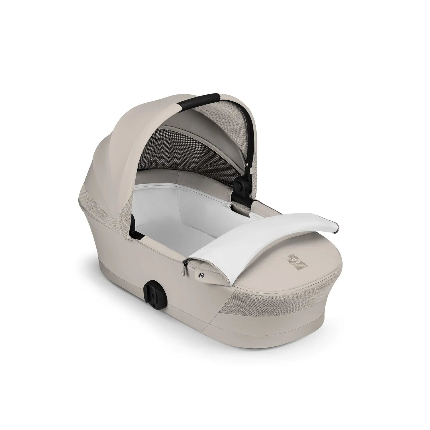 cybex melio babywanne 2026 dune grey offen