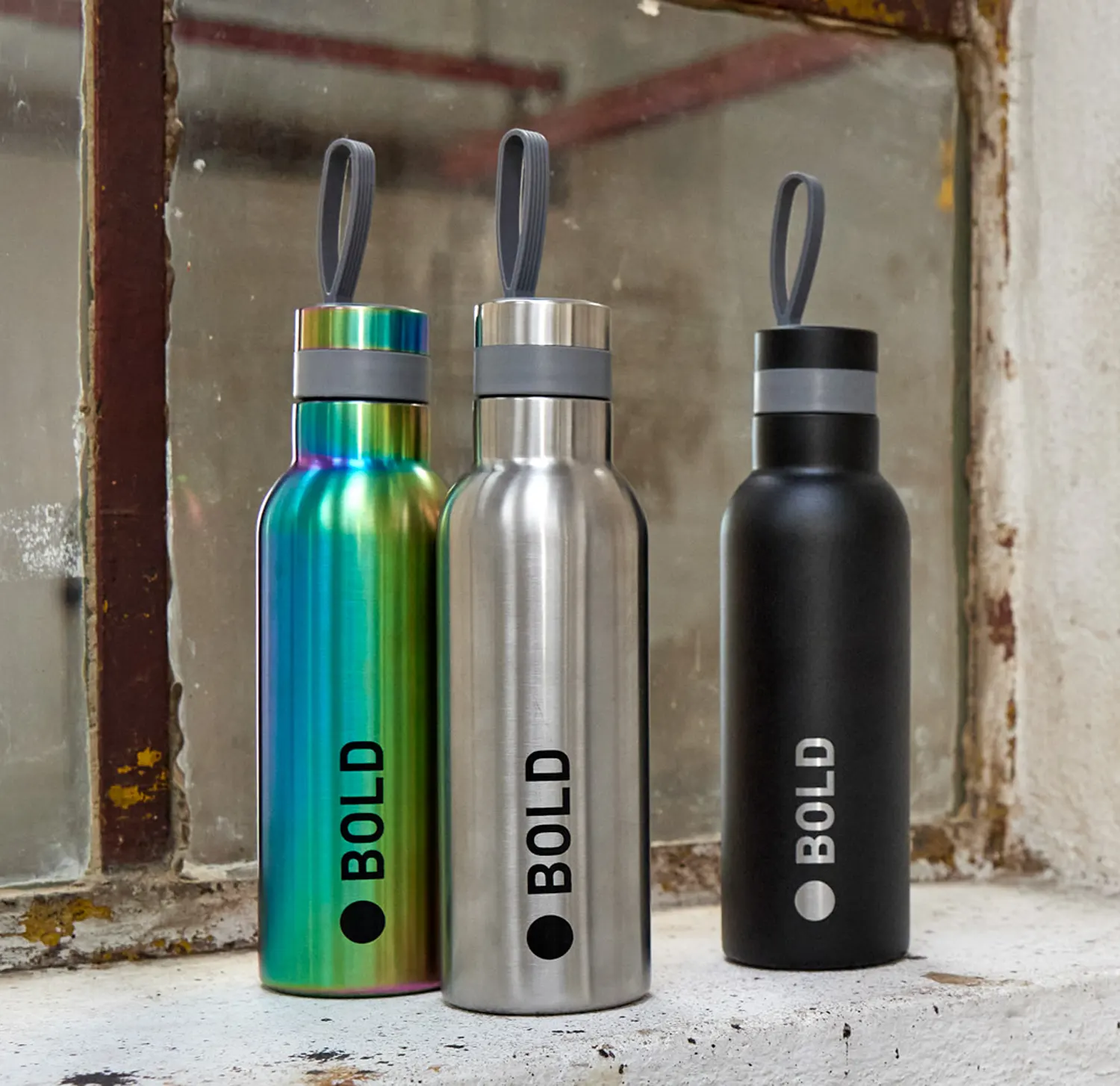 Lässig bottle stainless steel Bold 750 ml