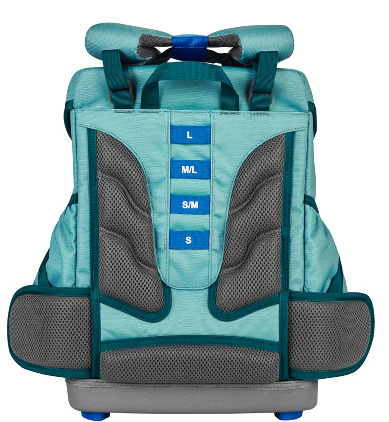 Finkid Schulranzen Buddy Trellis/ Deepteal mitwachsend