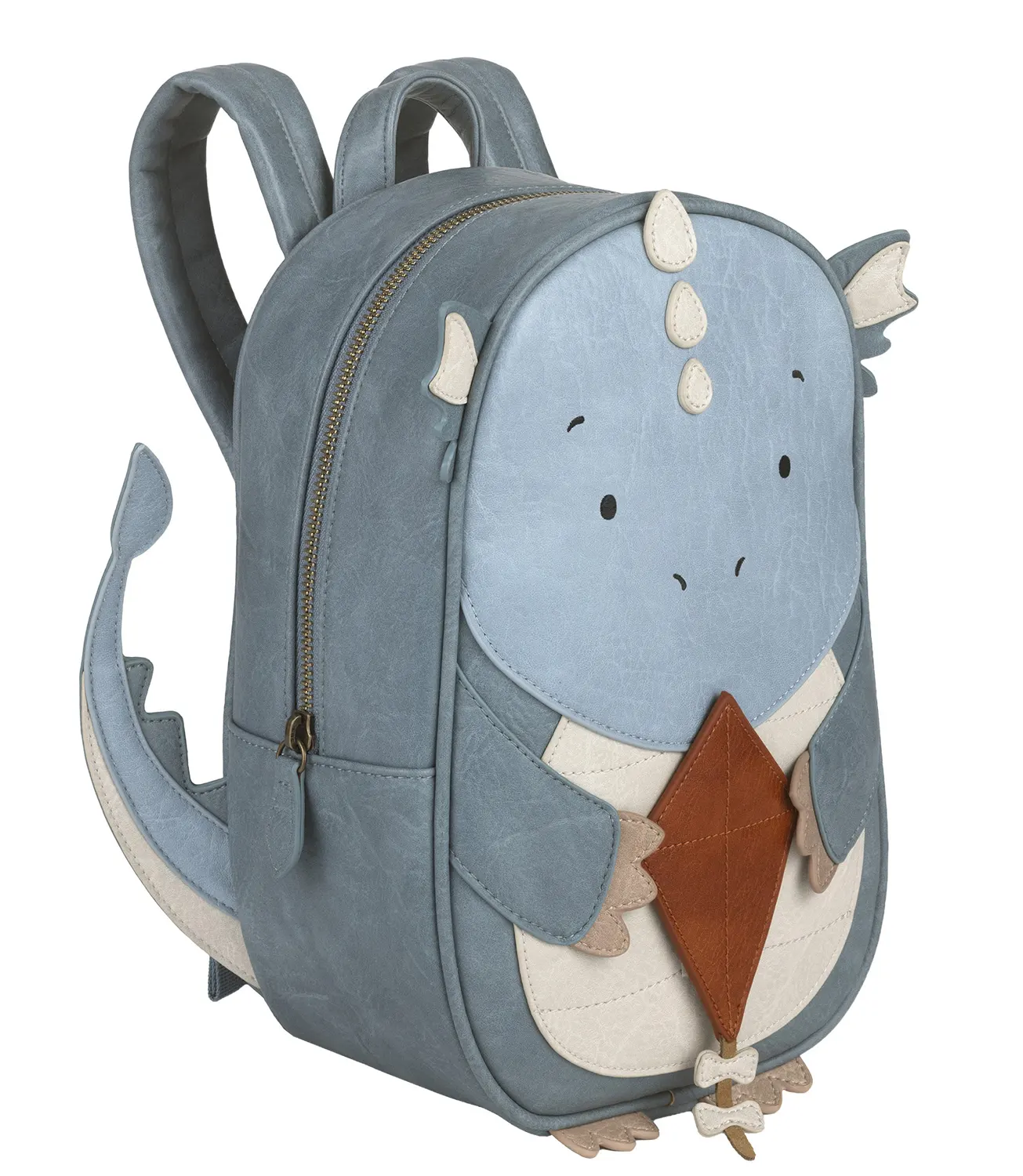 Litte Who Rucksack Groß Drache Snorre Seitenansicht