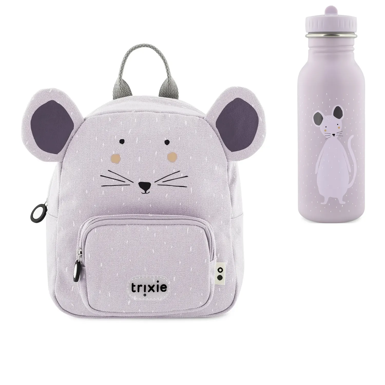 Trixie Set Kinderrucksack mit Trinkflasche 500 ml