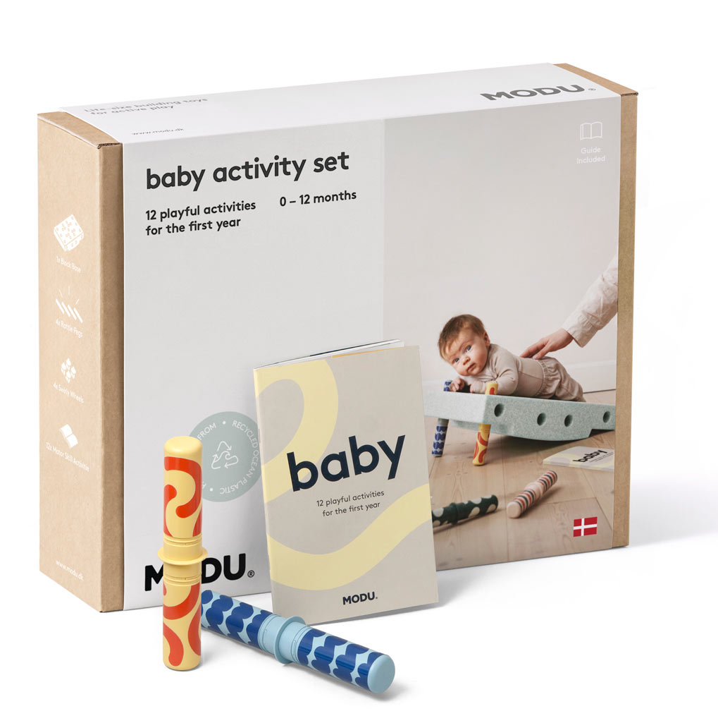 MODU Baby Aktivitäten Set 120-teilig Ocean Mint/Forest Green