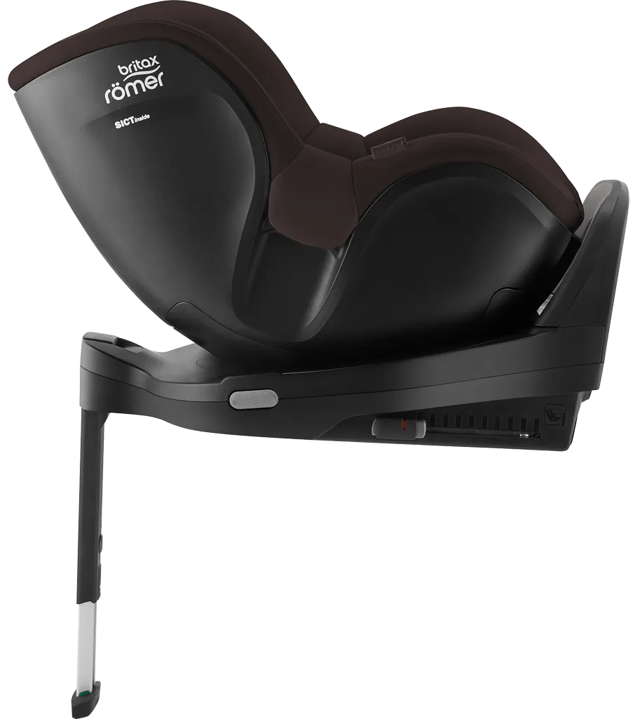 Britax Römer Dualfix Pro Kindersitz braun Liegeposition
