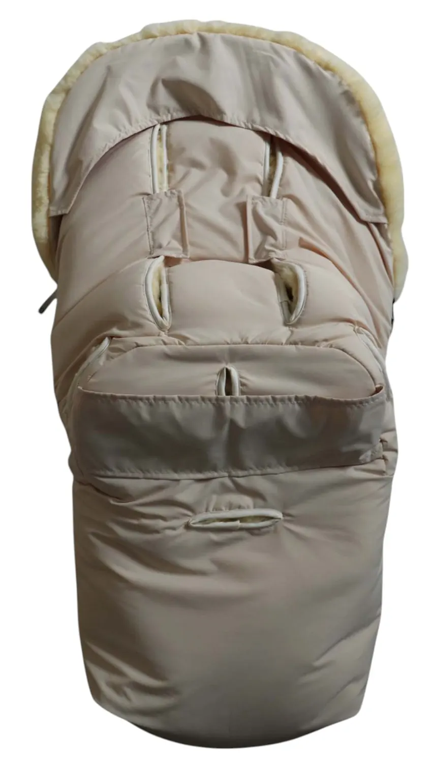 Kaiser footmuff classic cream back