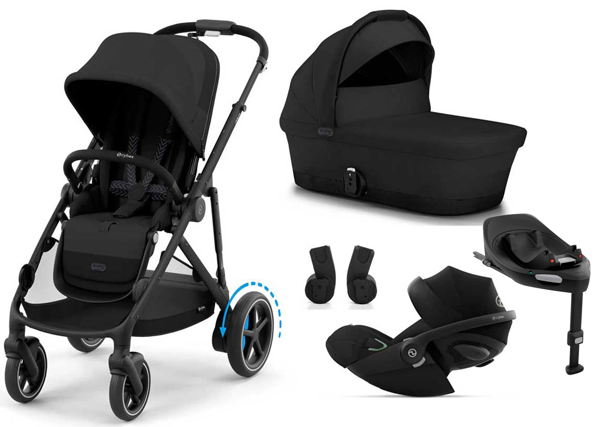 Cybex e-Gazelle Kinderwagen 4-in-1-Set