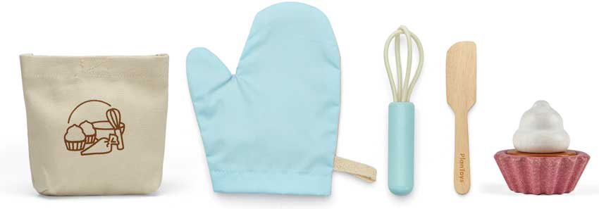 Plan Toys Cupcakes Backset Zubehör