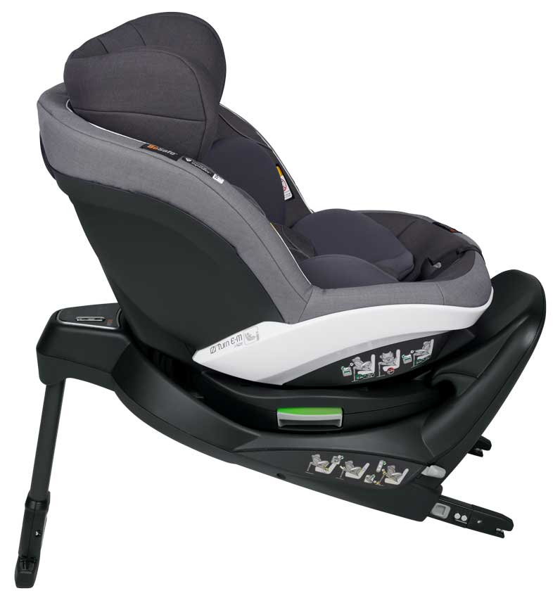 BeSafe iZi Turn E-M i-Size Kindersitz metallic