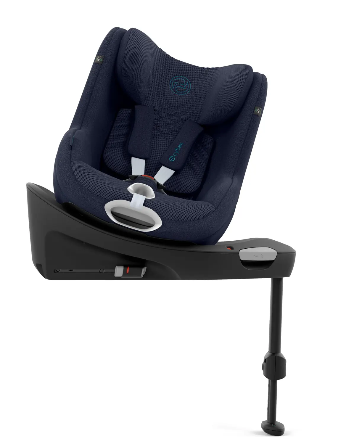 Cybex Sirona Ti Babyschale Nautic Blue auf Base