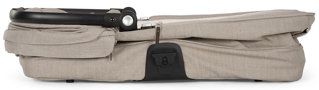 Nuna MIXX next Babywanne gefaltet beige