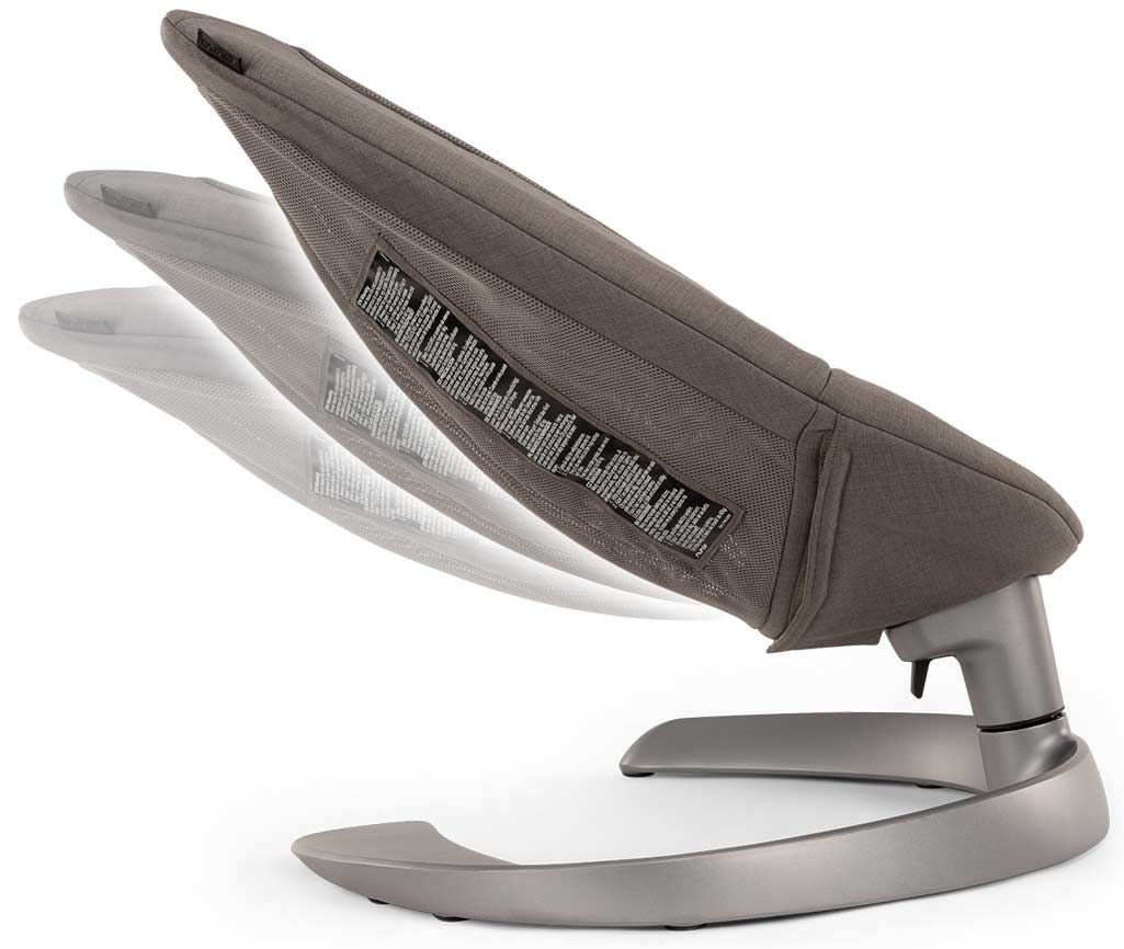 Babywippe Nuna Leaf Grow granite Ruhepositionen