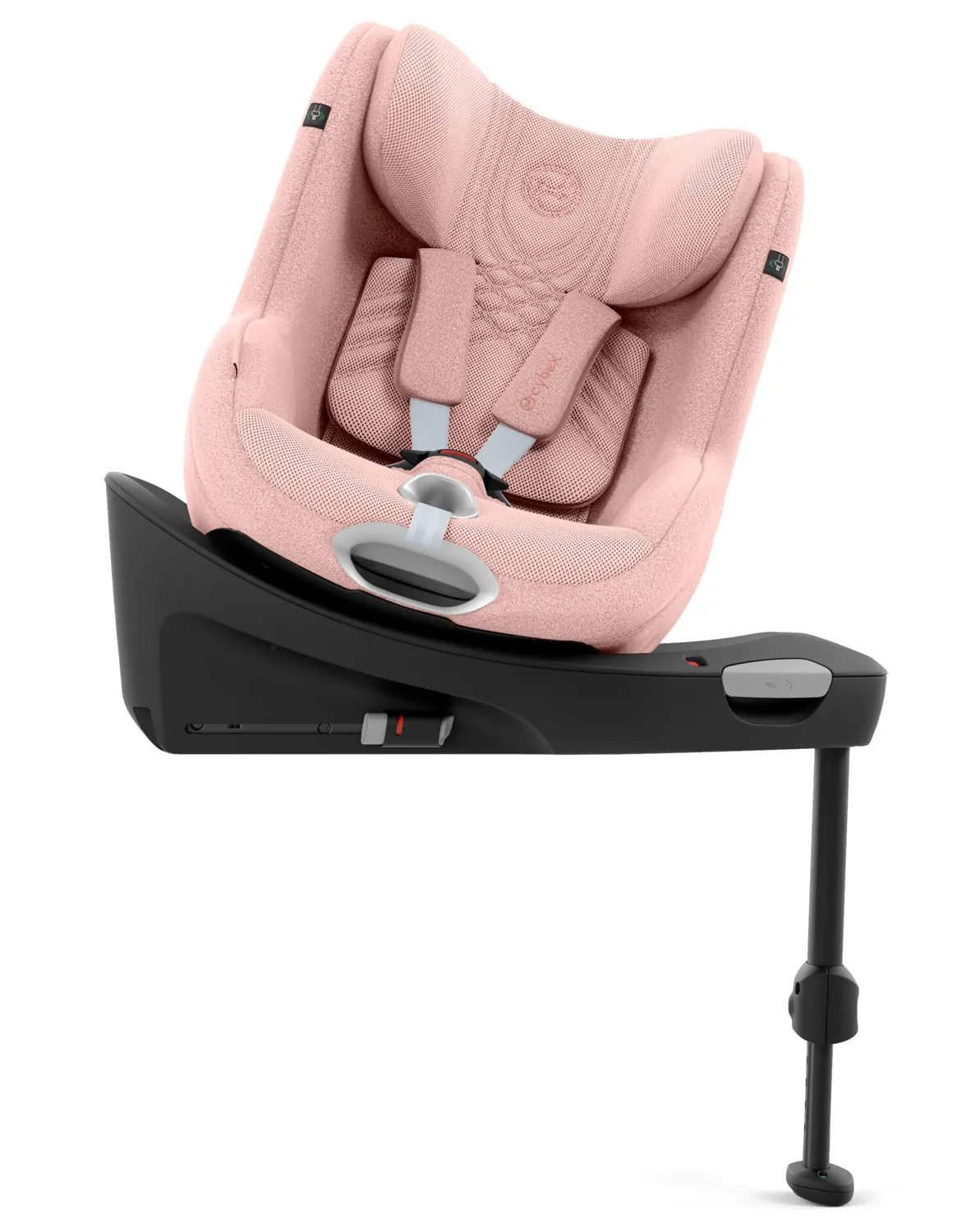 Cybex Sirona Ti Babyschale peach pink auf Base