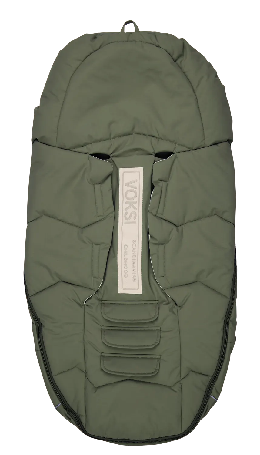 Voksi Urban Fußsack Thyme Green Rückseite
