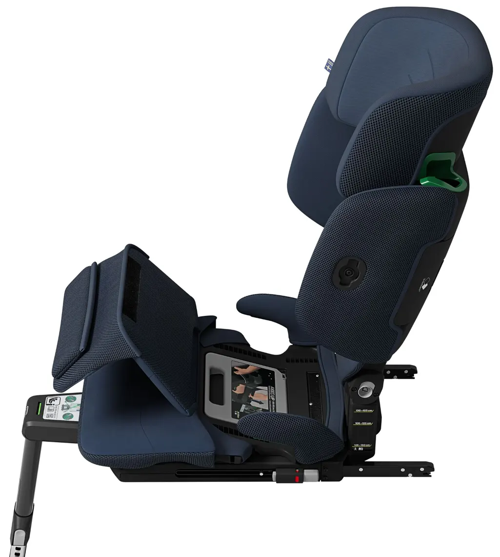 Axkid Up Kindersitz blau Höhenverstellung