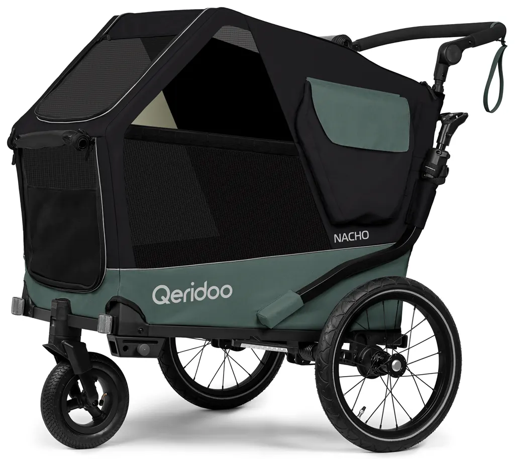 Qeridoo Nacho M Hundeanhänger Buggymodus